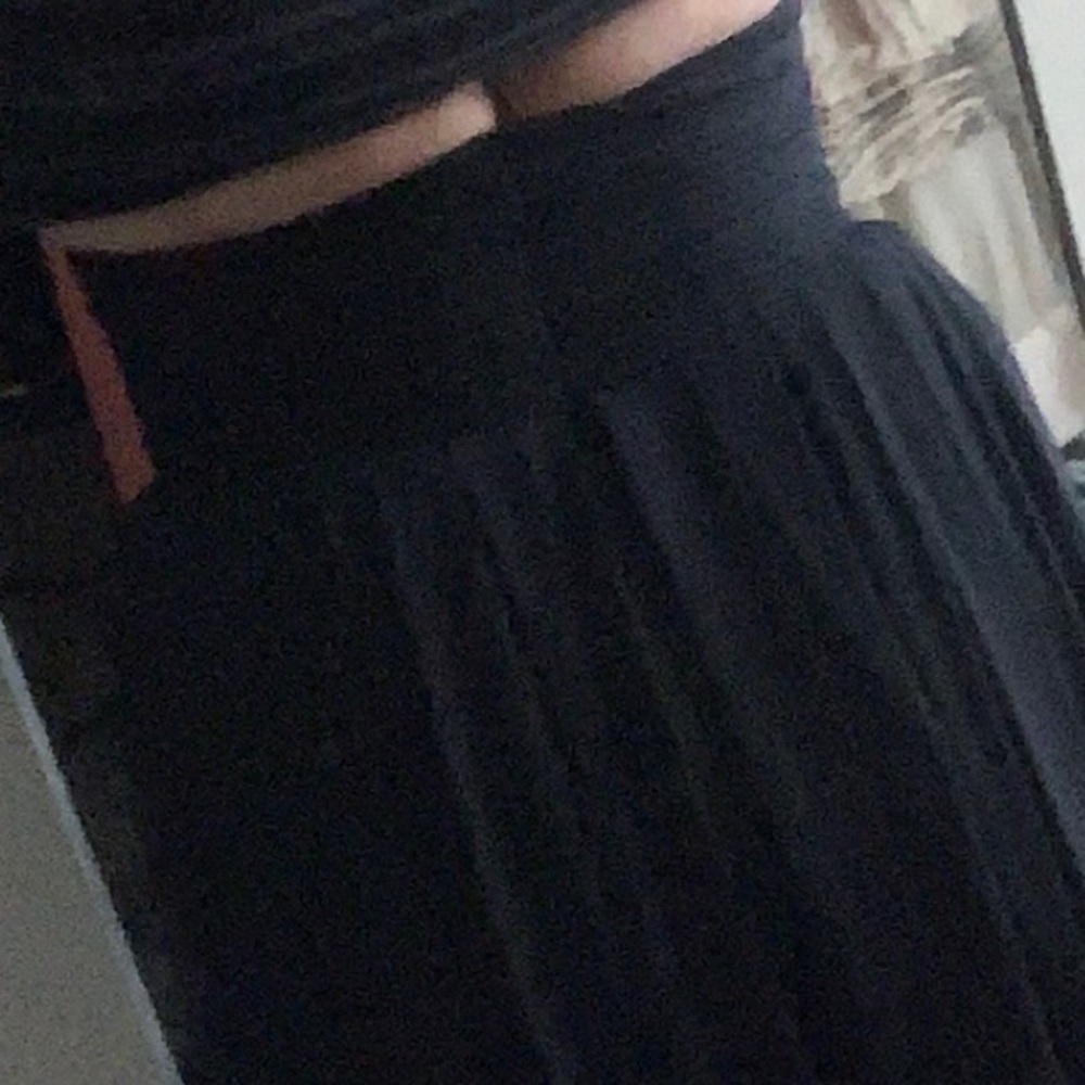 SOLD SOLD. RACHEL ZOE Wide leg chiffon Silk palazzo  8 - Picture 10 of 16